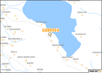 map of Do Baneh