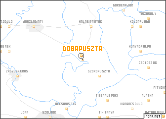 map of Dobapuszta