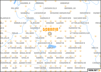 map of Dobāria