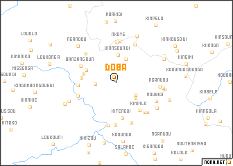 map of Doba