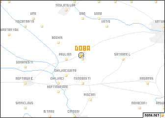 map of Doba