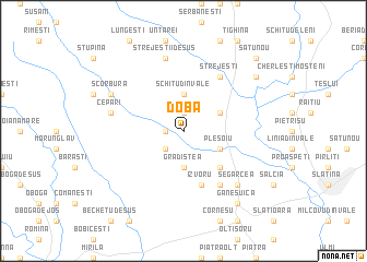 map of Doba