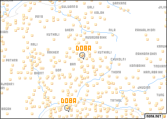 map of Doba