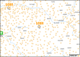 map of Doba