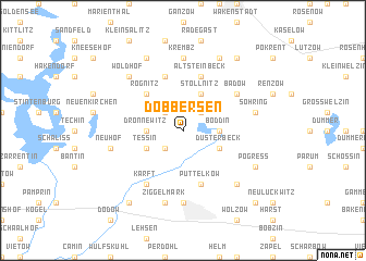 map of Döbbersen