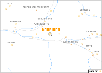 map of Dobbiaco