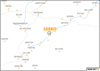 map of Dobbin