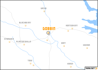 map of Dobbin