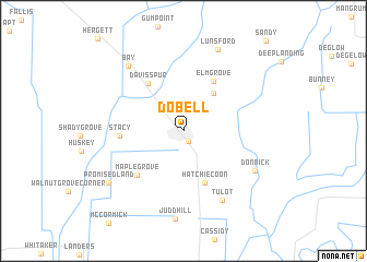 map of Dobell