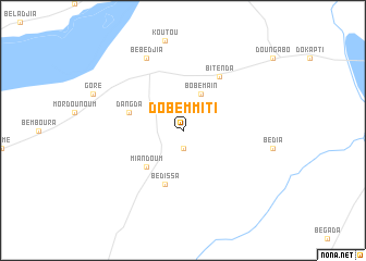 map of Dobémmiti