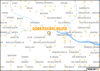 map of Dobenska Mladina