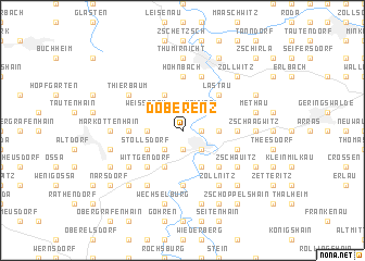 map of Doberenz