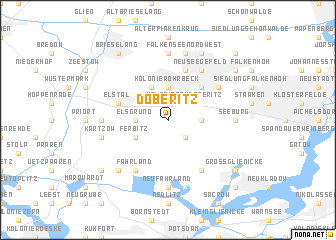 map of Döberitz