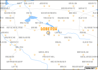 map of Doberow