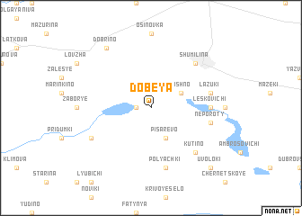 map of Dobeya