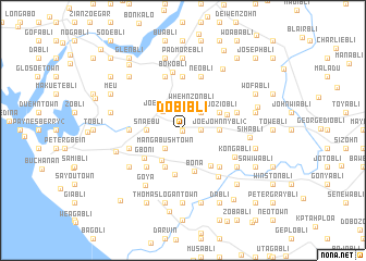 map of Dobibli