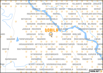 map of Dobila