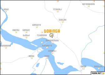 map of Dobinga