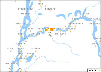 map of Dobin