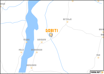 map of Dobiti