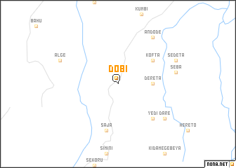 map of Dobī