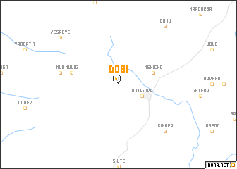 map of Dobī