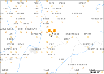 map of Dobī