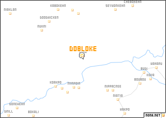 map of Dobloke