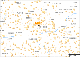 map of Doboj