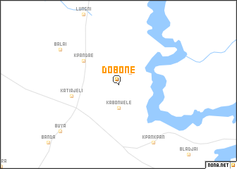 map of Dobone