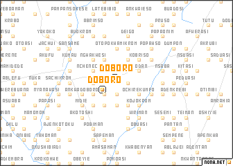 map of Doboro