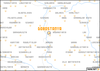 map of Dobostanya