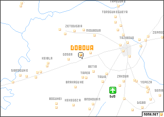map of Doboua