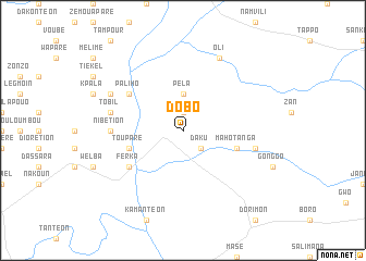 map of Dobo