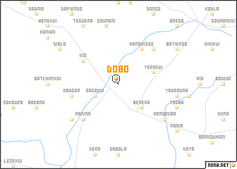 map of Dobo