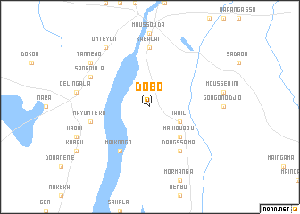 map of Dobo