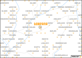 map of Dobrana