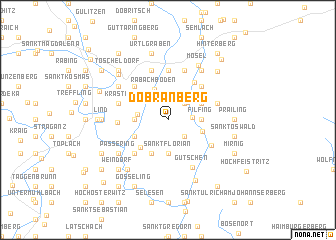 map of Dobranberg