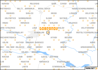 map of Dobranov