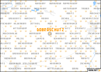 map of Dobraschütz