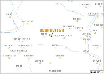 map of Dobravitsa