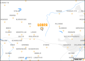 map of Dobra