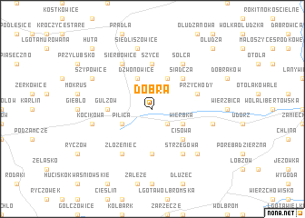 map of Dobra