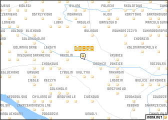 map of Dobra