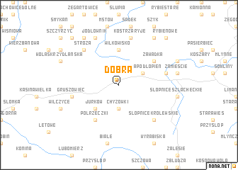 map of Dobra