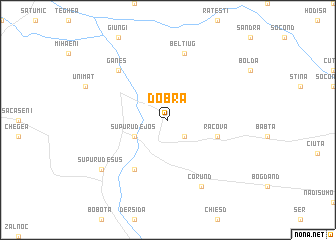 map of Dobra