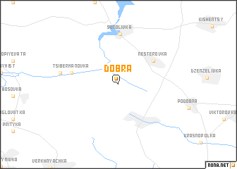 map of Dobra