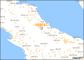 map of Dobreci