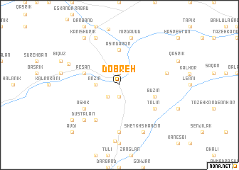 map of Dobreh