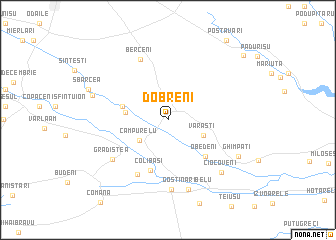 map of Dobreni